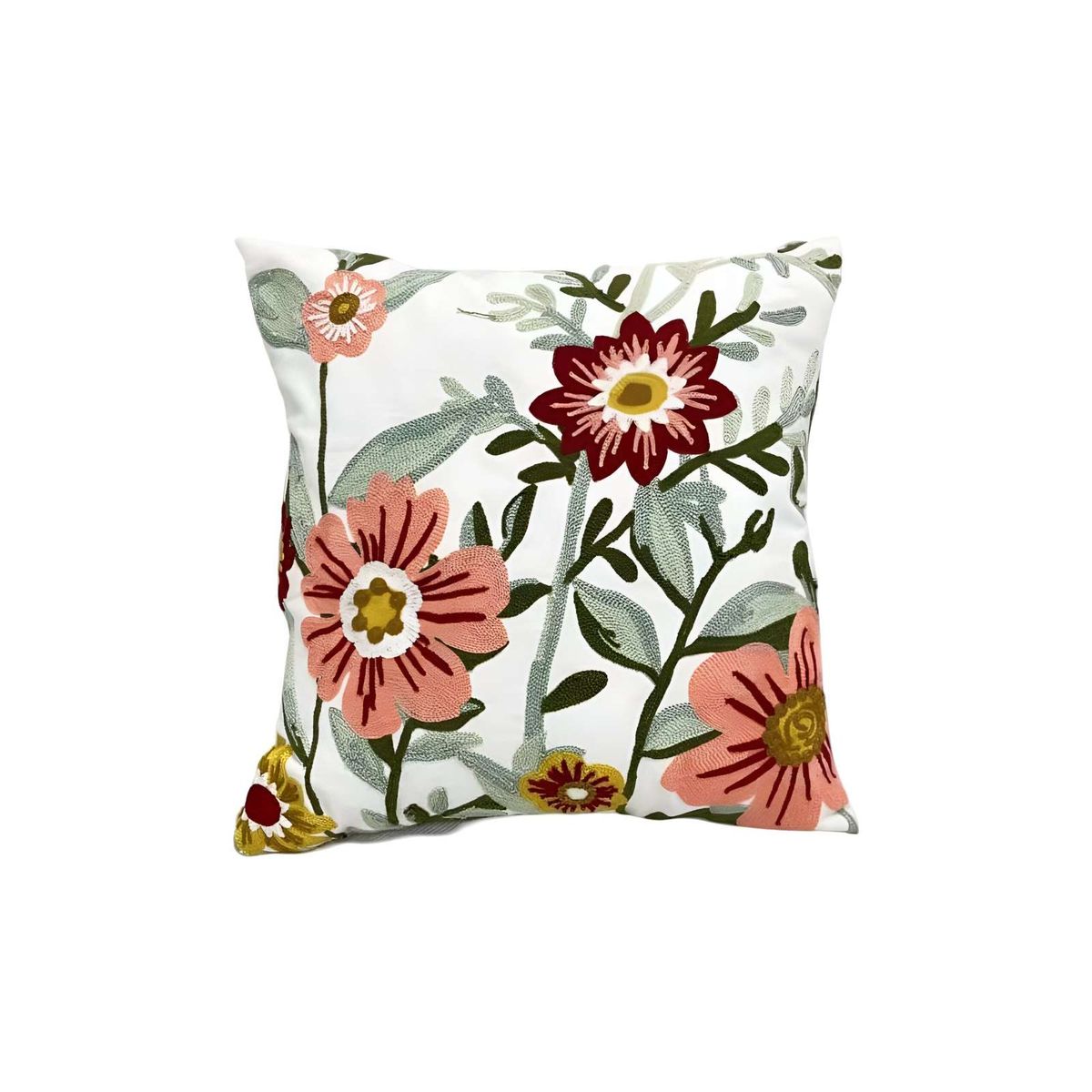 GENERICO - SET DE 6 FUNDAS BORDADAS 45x45 C11