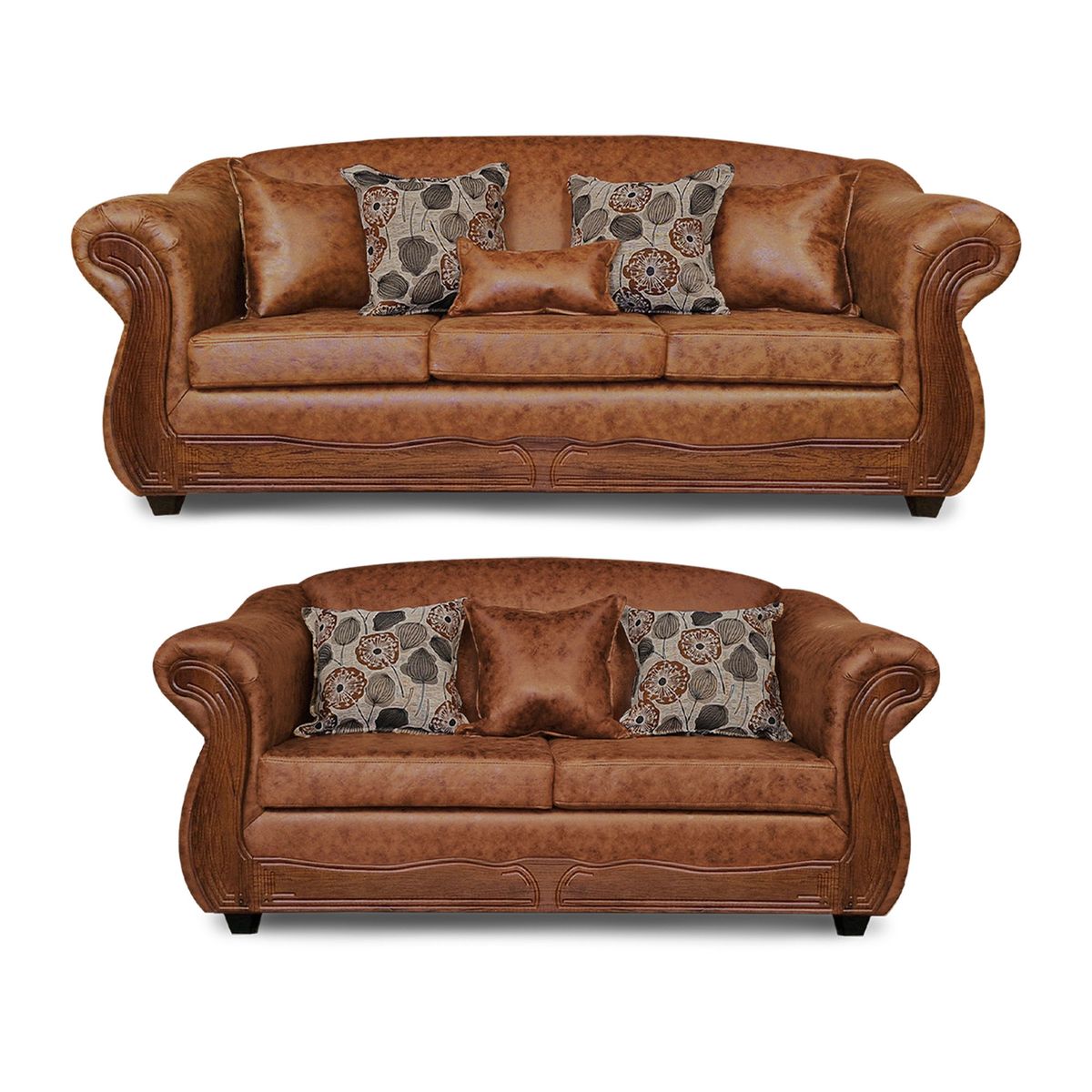 ADONIS LEUDH - Living 3+2 Estambul Envejecido Extra Grande Terracota X