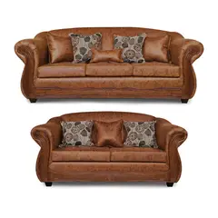 ADONIS LEUDH - Living 3+2 Estambul Envejecido Extra Grande Terracota X