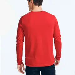 MPROPIA - Polera Rojo Manga Larga Niños Algodon 100….-