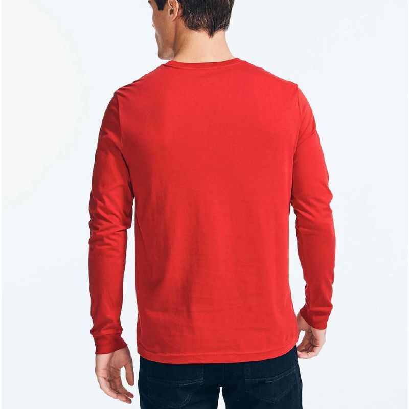 MPROPIA - Polera Rojo Manga Larga Niños Algodon 100….-