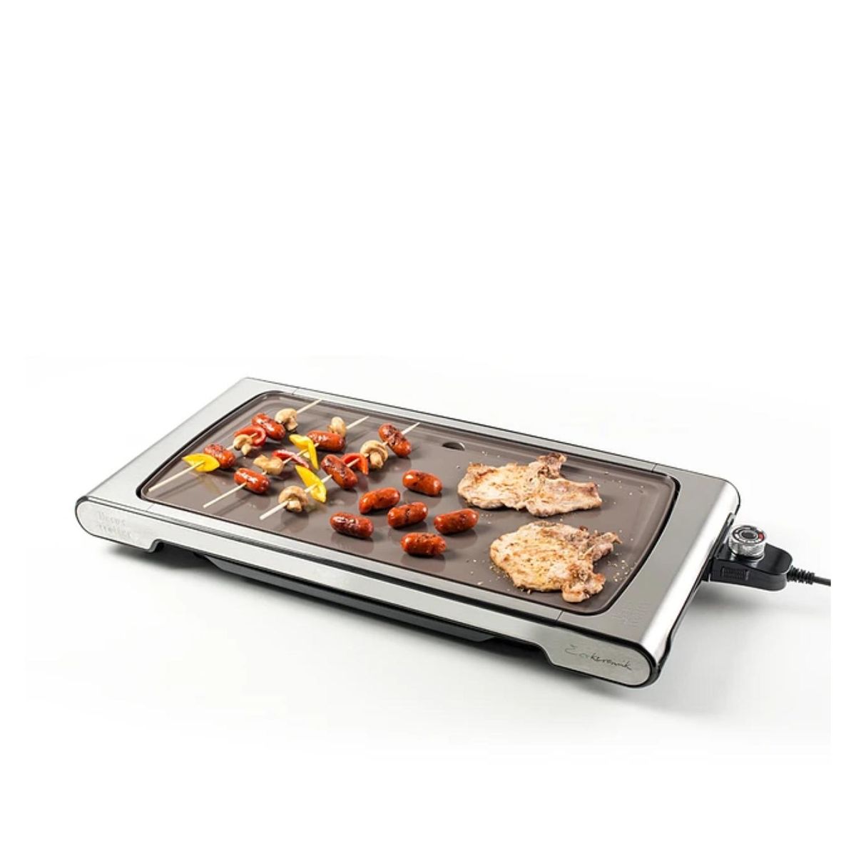 URSUS TROTTER - Parrilla Electrica Antiadherente Ecokeramik Ursus Trotter