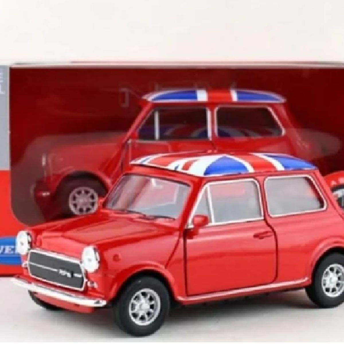 WELLY - Auto de colección Mini Cooper 1300 Escala 1:36