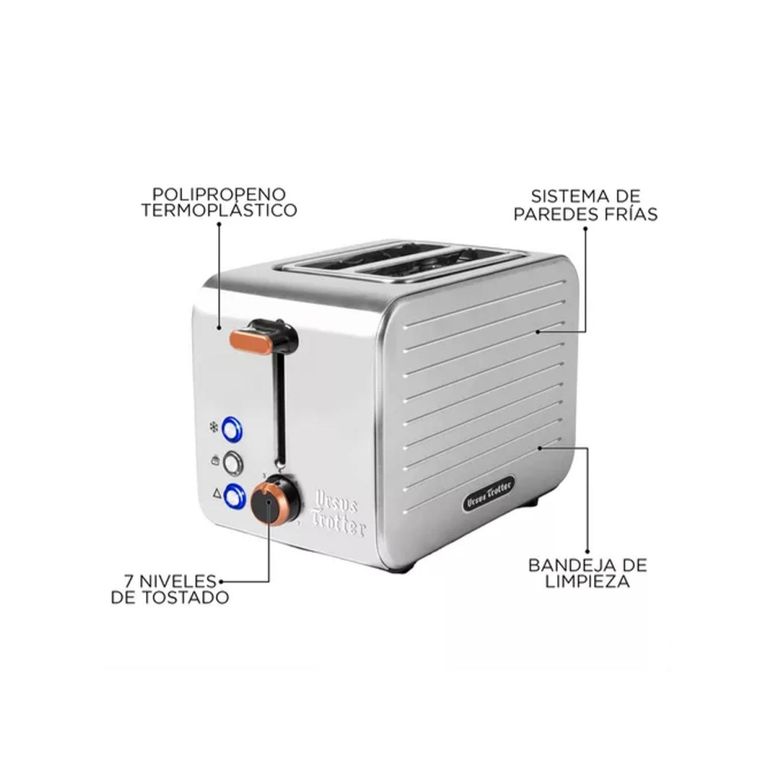 URSUS TROTTER Tostador 2 Panes 7 Temp 850W Ut-Eckart2