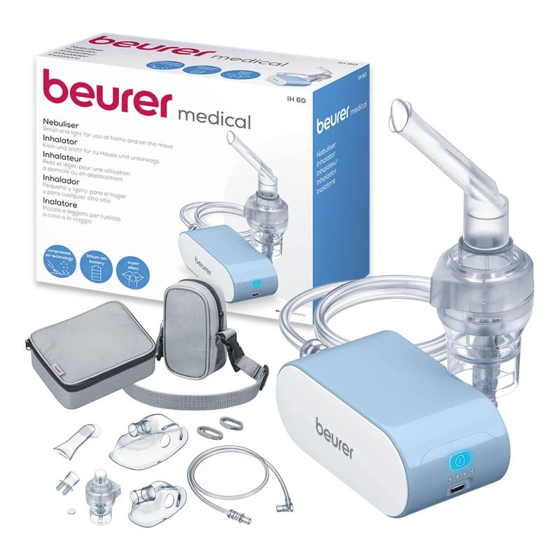 BEURER - Nebulizador Inhalador Portátil Compacto Usb Beurer Ih 60