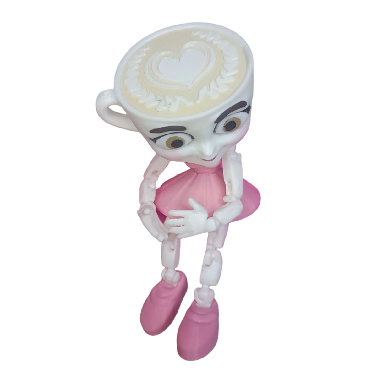GENERICO - Ballerina capuchina figura articulada 3D