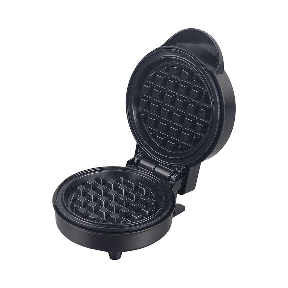 BLANIK - Maquina Mini Waffle Individual 600W Negro BMW079 Blanik