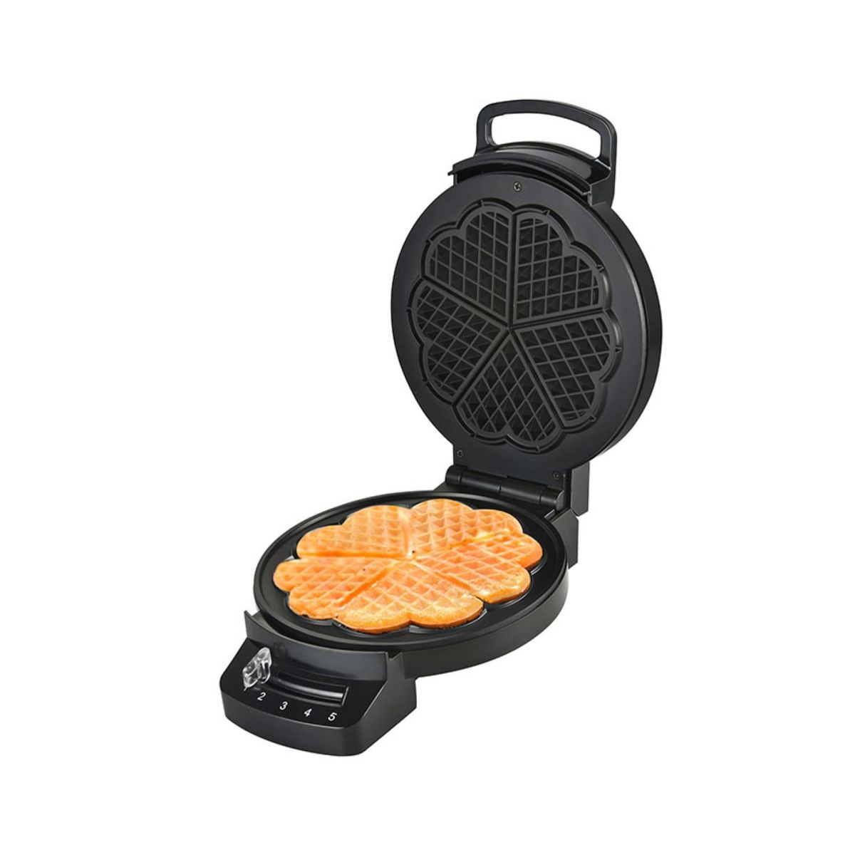 BLANIK - Maquina Para Waffles Waffle En Corazon BWC078 Blanik