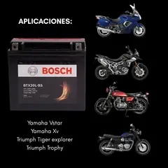BOSCH - Bateria Moto Ytx20l-bs Btx20l-bs 12v 18ah