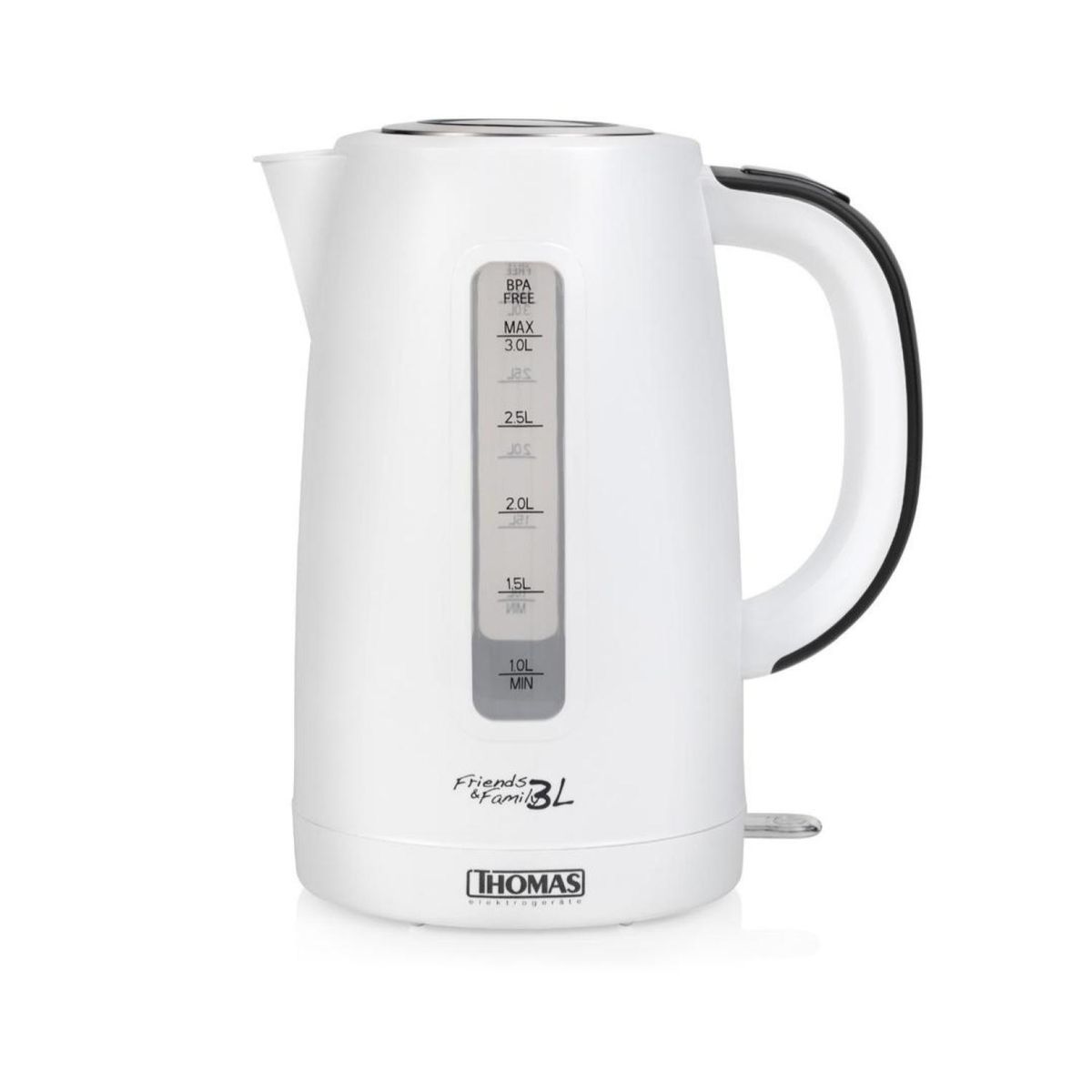 THOMAS - Hervidor Electrico 3000ml 2200W Blanco TH-4351 Thomas