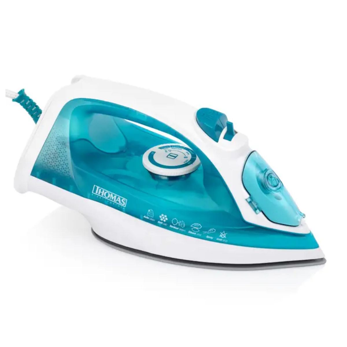 THOMAS - Plancha A Vapor Vertical 2200W 300ml Blanco TH-7055 Thomas