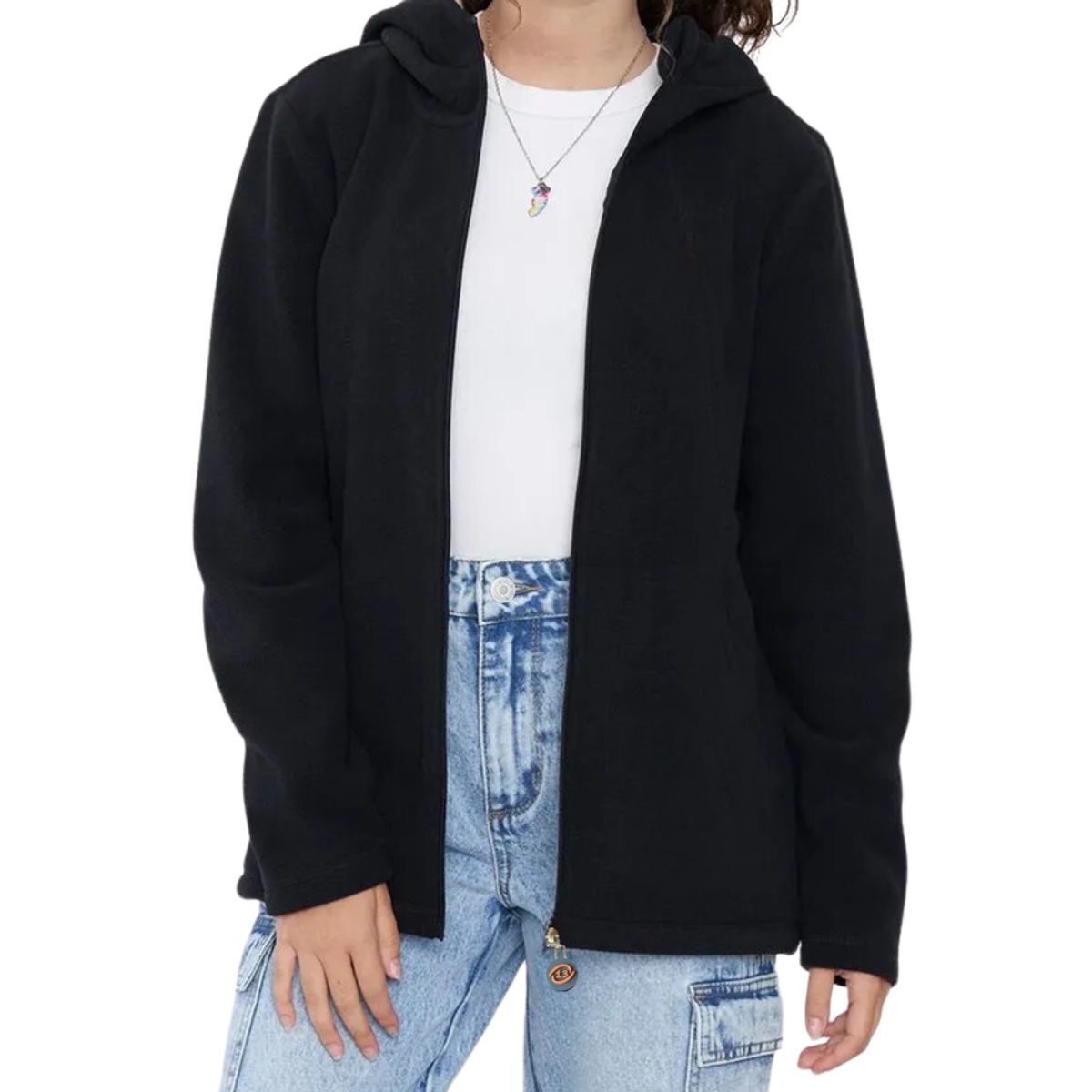 EL TRECE - Polar Escolar Mujer Azul Marino - Tallas 6 a 2XL