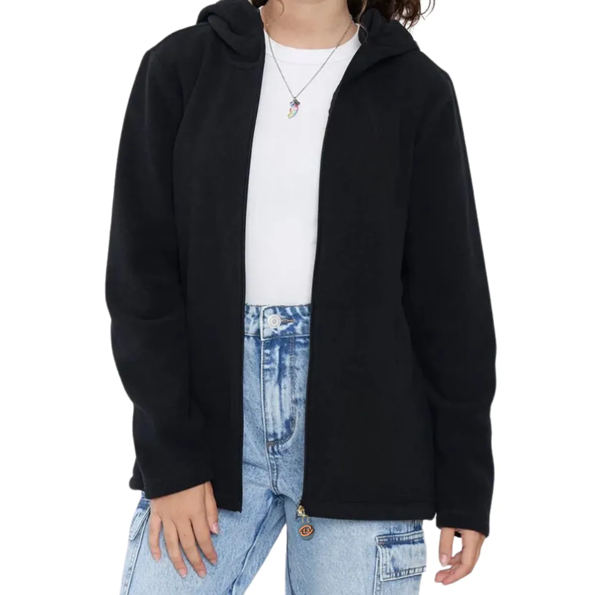 EL TRECE - Polar Escolar Mujer Azul Marino - Tallas 6 a 2XL