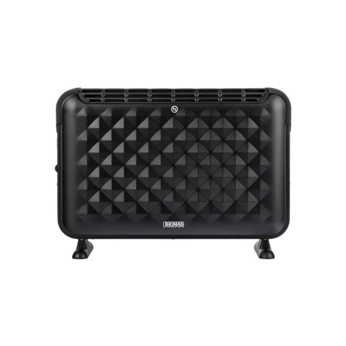 THOMAS - Calefactor Convector 2000W 25mt2 3N Negro TH-CV52 Thomas