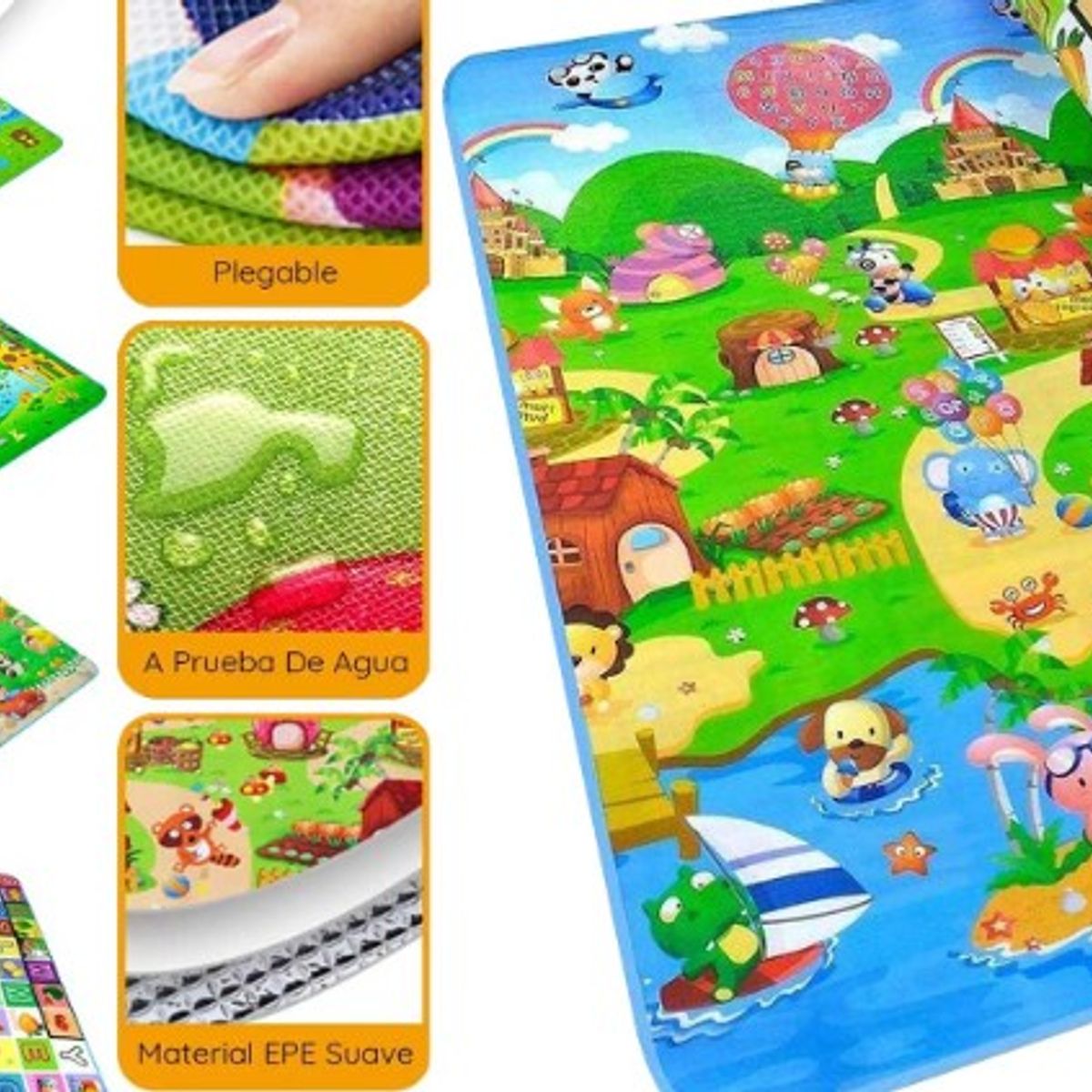 GENERICO - Alfombra Anti Golpes 120x180 mts