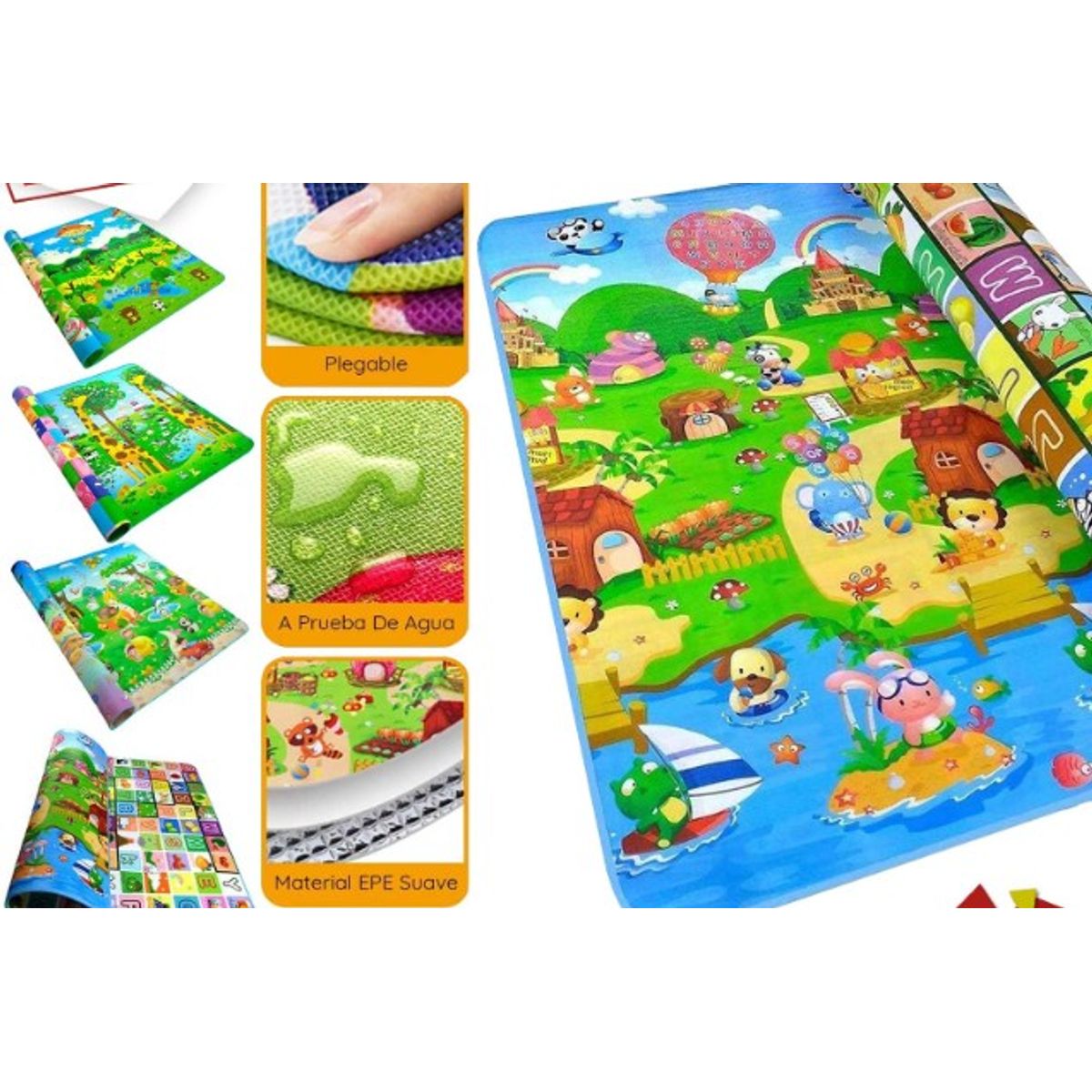 GENERICO - Alfombra Anti Golpes 120x180 mts