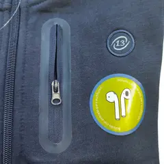 EL TRECE - Polerón Escolar Hombre Azul Marino - Tallas 6 a 3XL