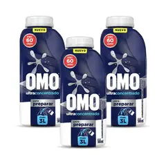 OMO - X3 Detergente Concentrado Para Preparar 500ml 60 Lavados