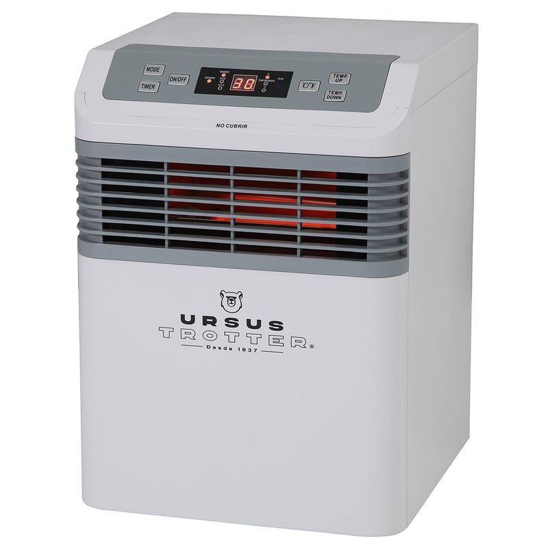 URSUS TROTTER - Estufa Eléctrica Infrarroja WIFI 1500 W Infrarrojo IRHS