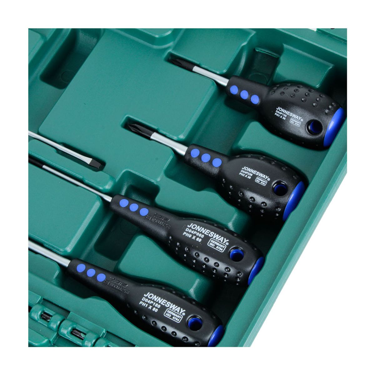 JONNESWAY - Juego de Destornilladores P. Magnéticas Jonnesway - 16 pzs