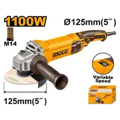INGCO - Amoladora Esmeril 1100w Vel Variable 125mm Ag1100385