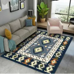 GENERICO - Alfombras Lisas Antideslizantes 150x200 Diseños 3d De Living