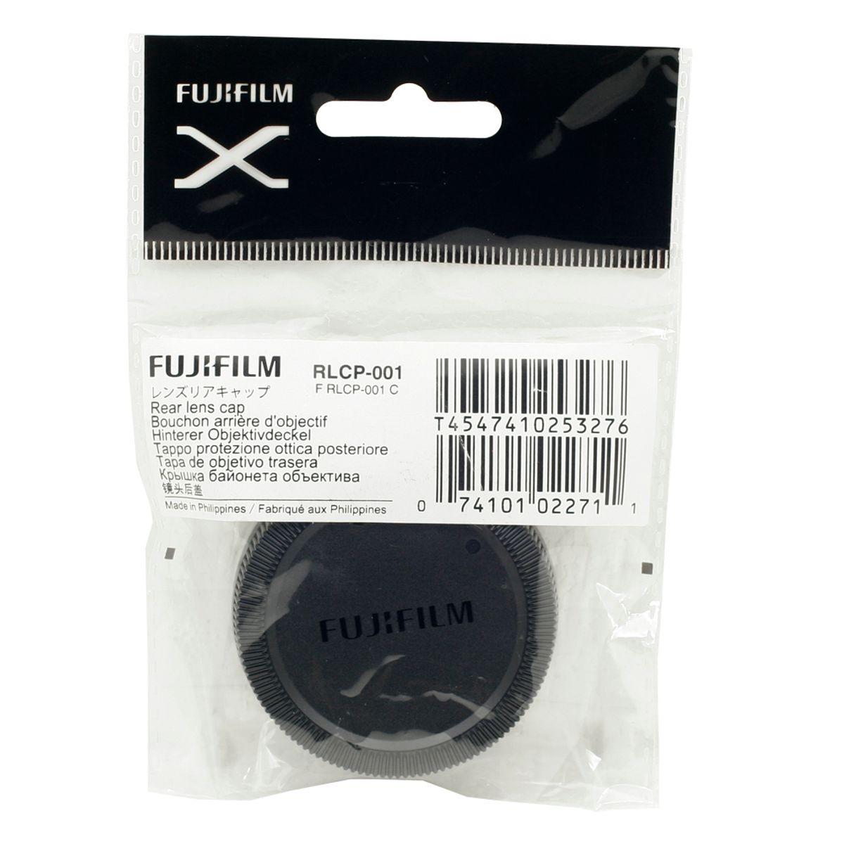 FUJIFILM - Tapa de objetivo trasera Fujifilm RLCP-001 con Montura X XF y XC