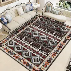 GENERICO - Alfombras Lisas Antideslizantes 150x200 Diseños 3d De Living