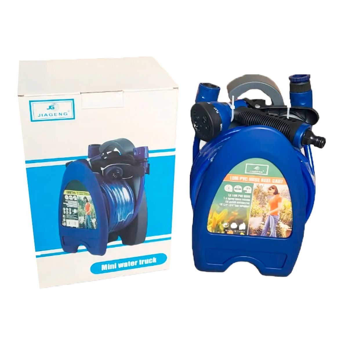 GENERICO - Kit Manguera De Riego Para Jardín 10 Metros Con Pistola