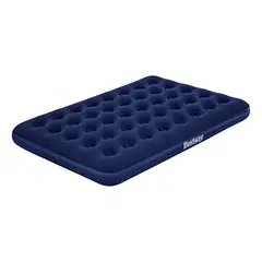 GENERICO - Cama Colchón Inflable Matrimonial Color Azul