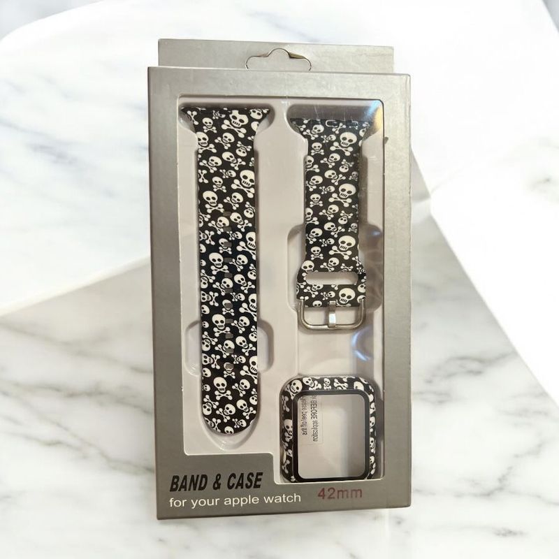 GENERICO - Correa mas carcasa para Apple o Smart watch 42 mm