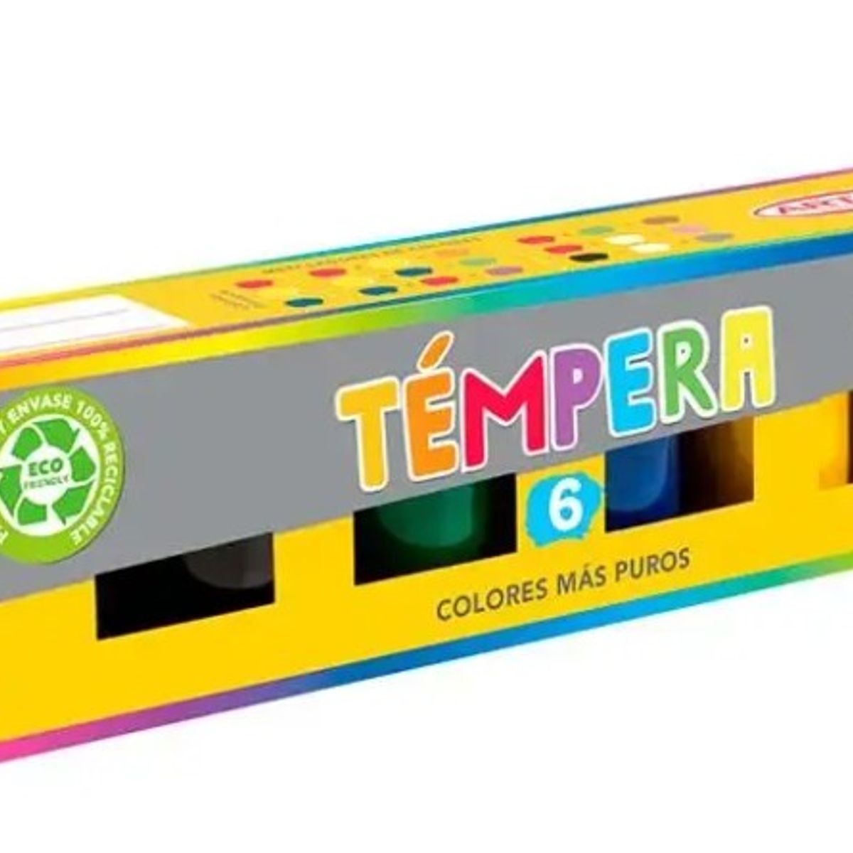 ARTEL - Caja de Tempera 6 Colores