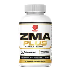 GRIZZLY - ZMA Plus 700MG Bear 60 Capsulas.