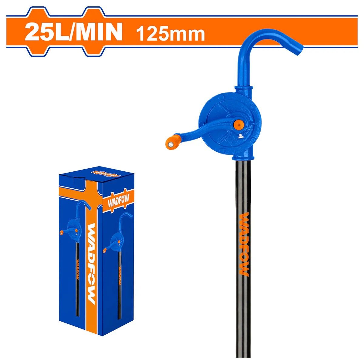 WADFOW - Bomba Trasvasadora Manual De Aceite 25 L/min Wadfow Why2525