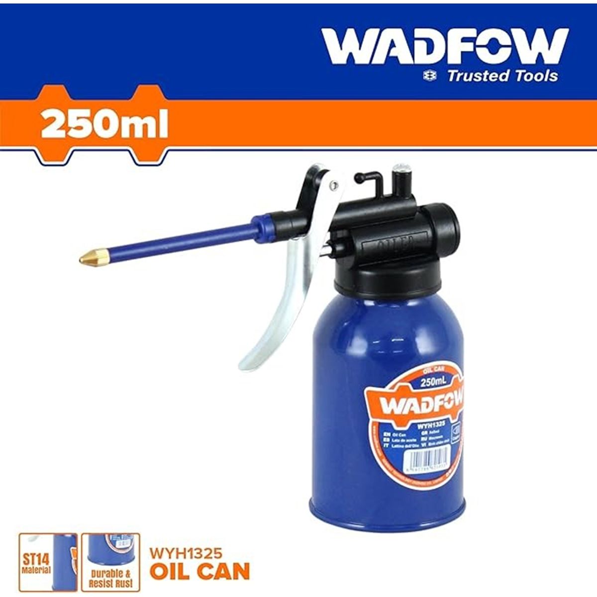 WADFOW - Pistola Para Dispensar Aceite 250 Ml Wadfow Wyh1325