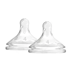 DR BROWN'S - Tetina Mamadera Boca Ancha 9M+ Dr Brown´s Options+ 2unidades