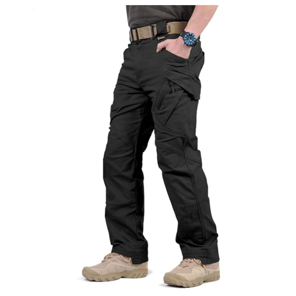 EKOL TACTICA MILITAR - Pantalón Táctico Militar Cargo Outdoor Airsort Militar