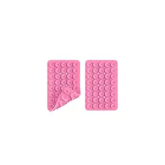GENERICO - Soporte De Silicona Ventosa Adhesivo Para Carcasa Celular.