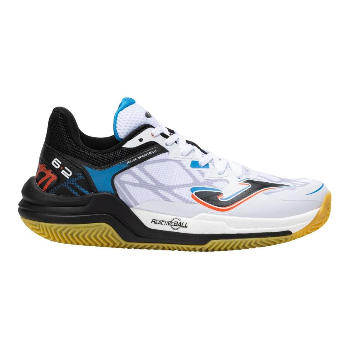 JOMA - Zapatilla Voleibol Hombre V62 Blanco Negro Joma