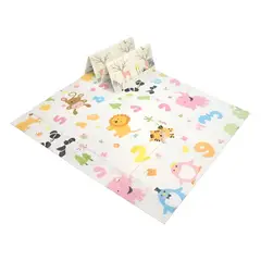 GENERICO - Alfombra Antigolpes Para Niños Bebes Plegable Playmat 180x150cm