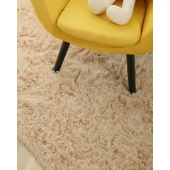GENERICO - Alfombra Living Dormitorio Suave 240 x 200 cm Beige