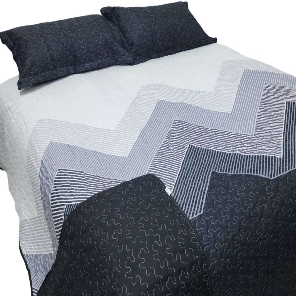 GENERICO - CUBRECAMA QUILT DE VERANO PLAZA Y MEDIA