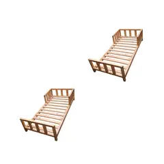 GENERICO - 2 Marquesas Transición Para Niños Madera 160x80 Cm