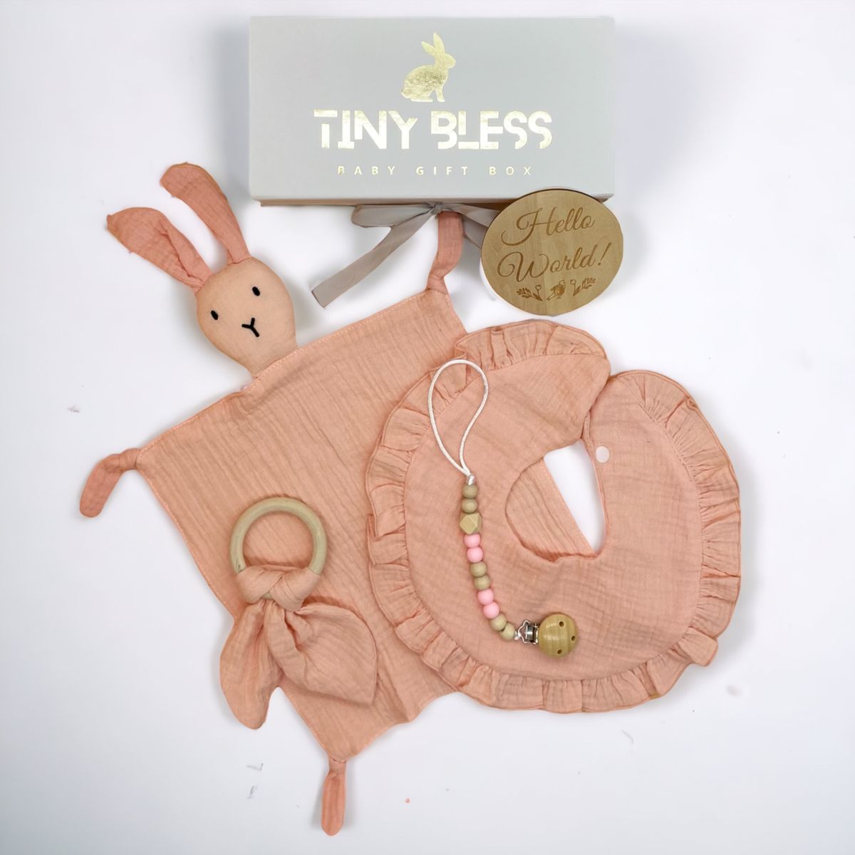 TINY BLESS - Regalo Baby Shower Tiny Bless® Bebe y Recién Nacido Rosa