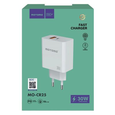 Imagen 2 del producto Cargador Rapido Para Samsung Android 30w + Cable Sec