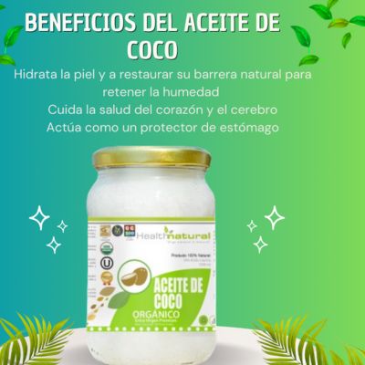 Imagen 2 del producto Aceite De Coco 1000Ml Orgánico
