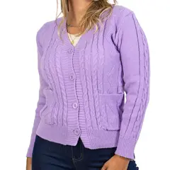 ARRAKASTA - Chaleco trenzado elasticado con bolsillos