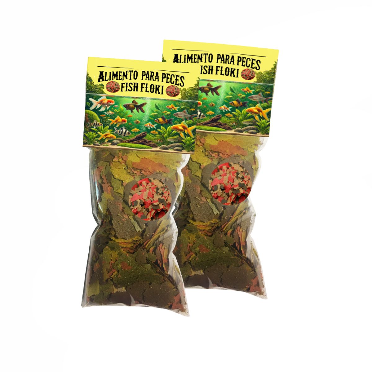 TROPICAL SHINE - Tropical Flakes Alimento para peces Tropicales Pack 2 Bolsas