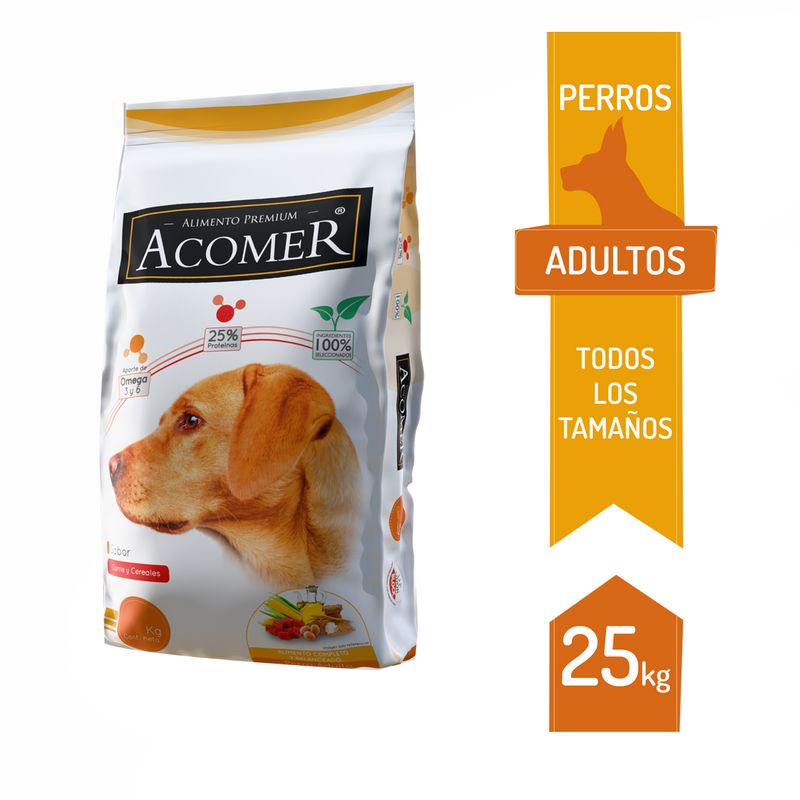 ACOMER - Alimento Acomer perro adulto 25Kg