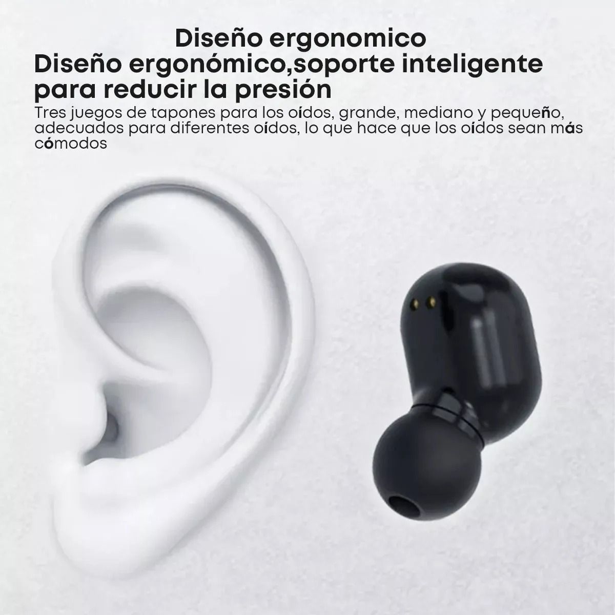 GIOIO - E7s Audífonos In-ear Inalámbricos TWS Bluetooth